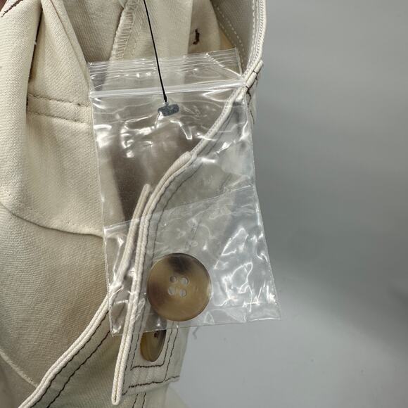 LANE BRYANT Wide Leg Crop Pants in Ivory // 14 - Picture 9 of 9